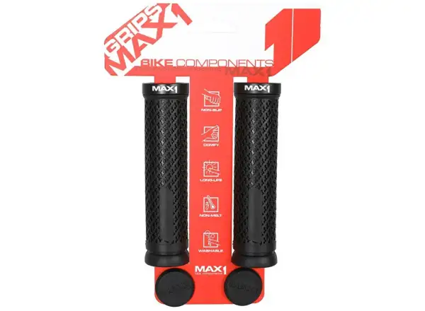 MAX1 Race Lock chwyty czarne