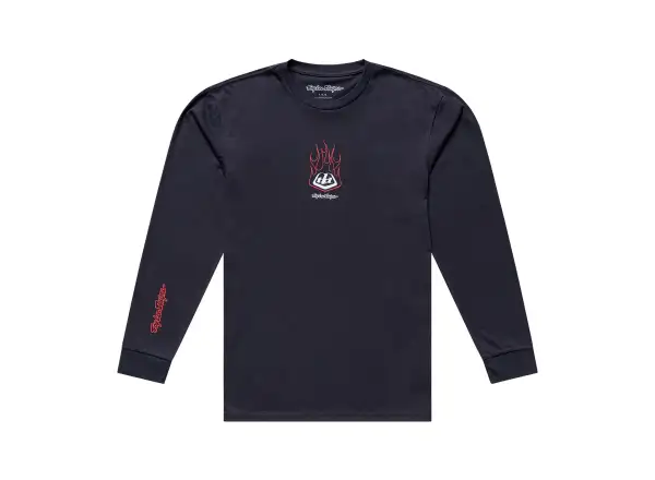 Troy Lee Designs Flame 2 męska koszulka z długim rękawem Carbon