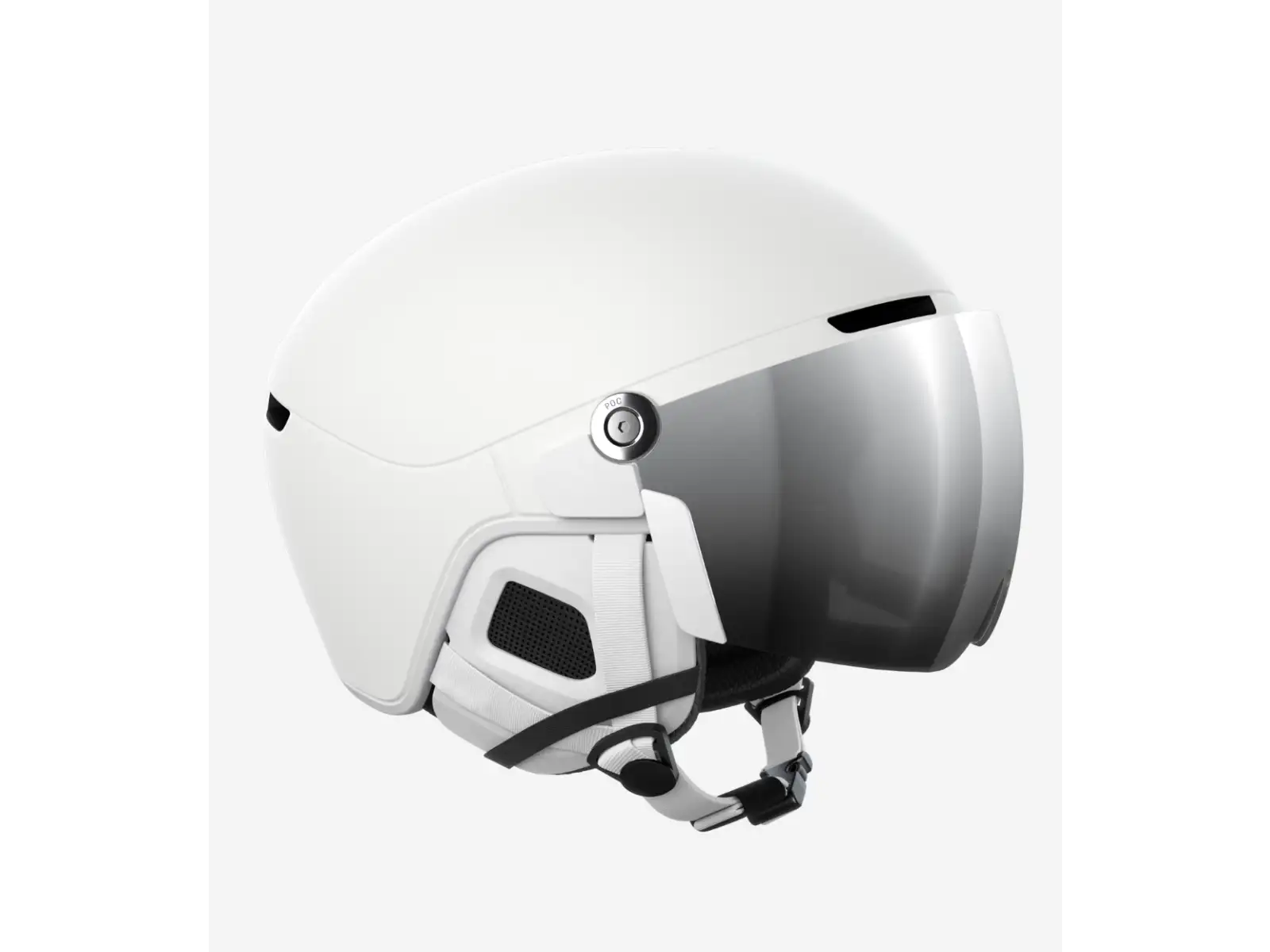 POC Obex Visor kask narciarski Hydrogen White/Clarity Universal/Partly Sunny/Silver