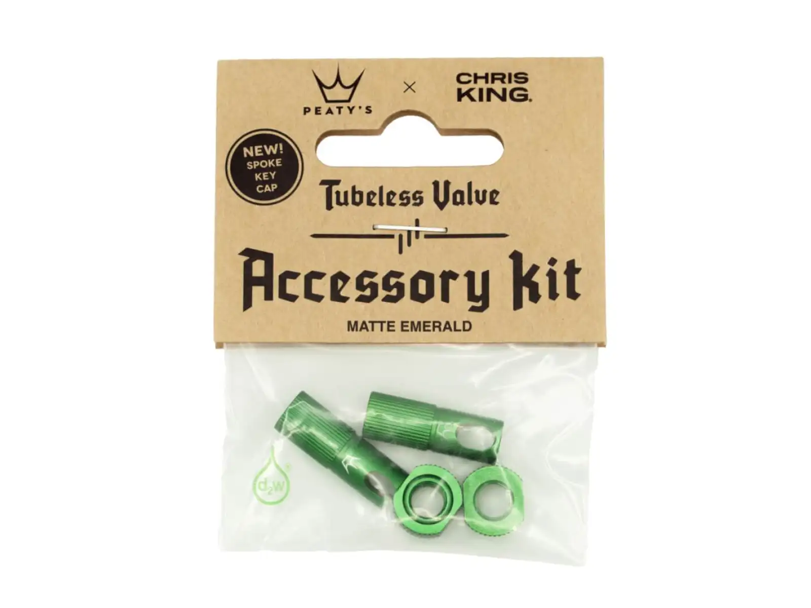 Peatys x Chris King MK2 zestaw akcesoriów do wentyli