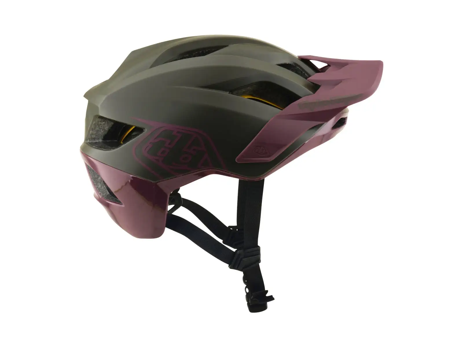 Troy Lee Designs Flowline MIPS kask Point Caper/Prune