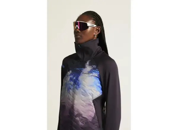 Craft ADV SubZ Sweater damska kurtka biegowa fioletowa