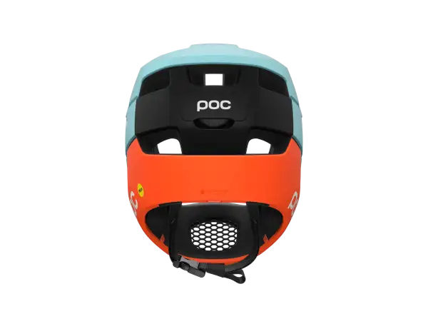 POC Otocon Race MIPS kask Indicolite Blue Matt/Carnelian Orange Matt
