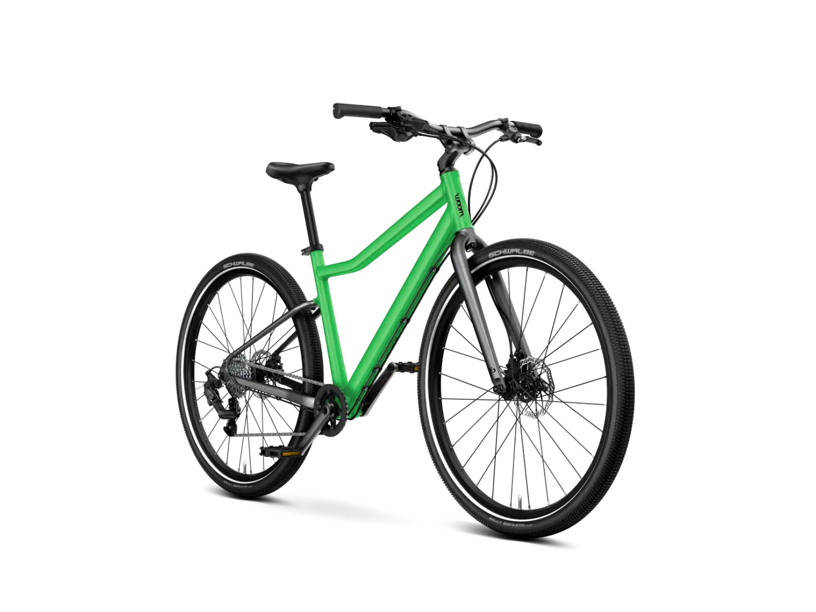 Woom 6 Explore rower dziecięcy 26" Jungle Green