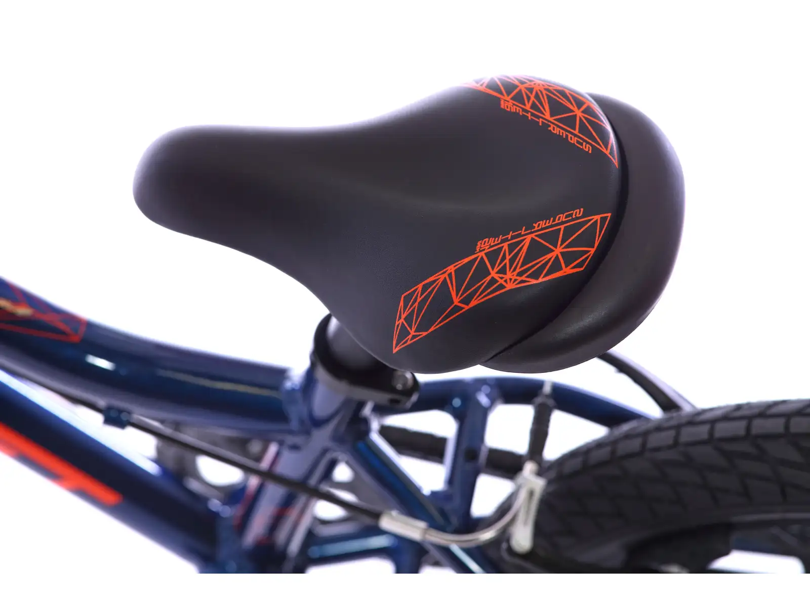 Amulet 16 Mini Superlite dark blue metalic/orange shiny rower dziecięcy