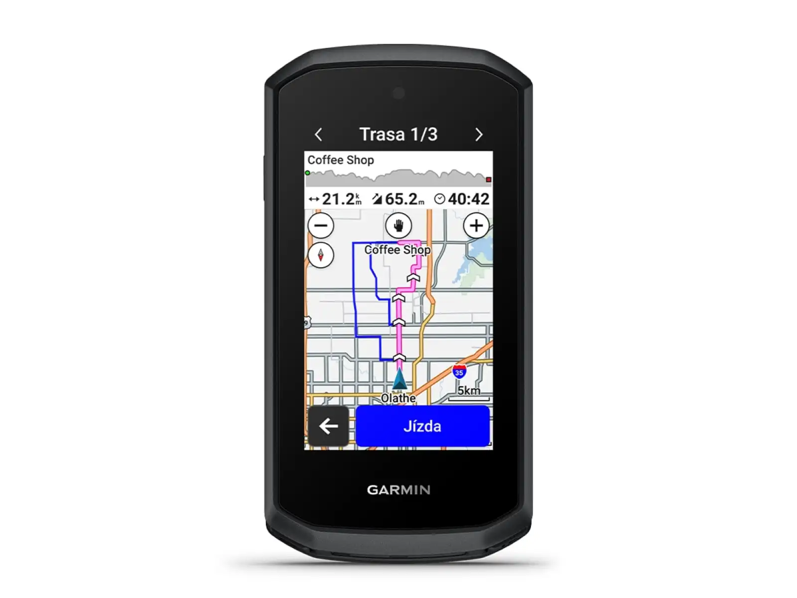 Garmin Edge Explore 3 Plus komputer rowerowy z głośnikiem i mikrofonem