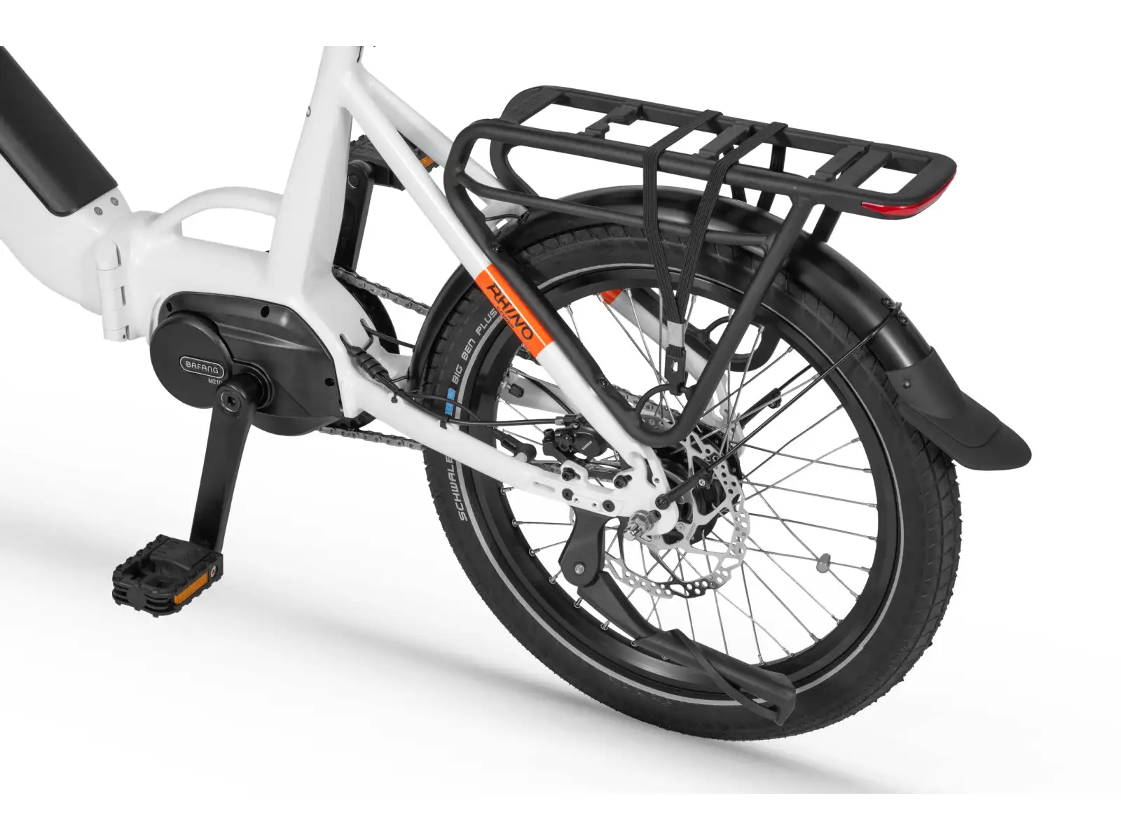 Ecobike Rhino Cruise 630 Wh Arctic White składany rower elektryczny