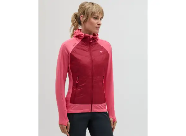 Silvini Divera damska ocieplana bluza Punch/Merlot