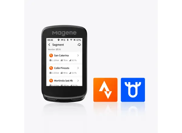 Magene C606 V2 GPS komputer rowerowy