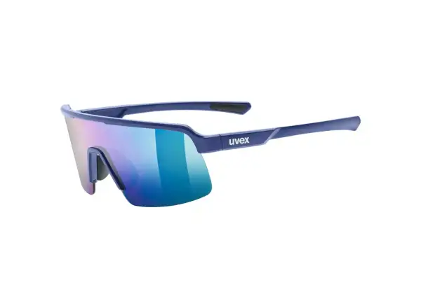Uvex Dyrt JR. okulary dziecięce Blue Matt/Mirror Green