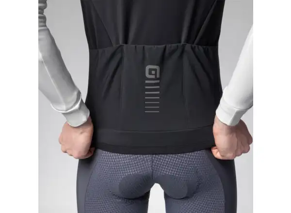 Alé PR-E Thermo 2.0 męska kamizelka rowerowa Black