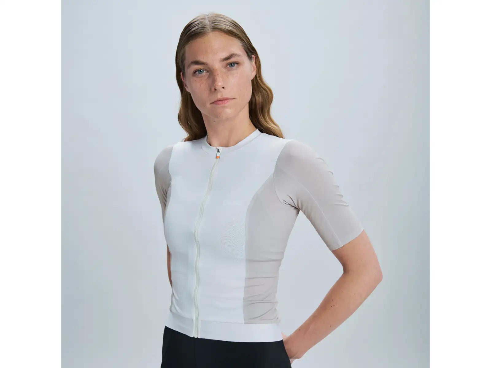 POC Cadence damski dres krótki rękaw Okenite Off-White