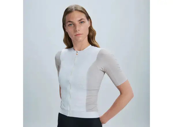 POC Cadence damski dres krótki rękaw Okenite Off-White