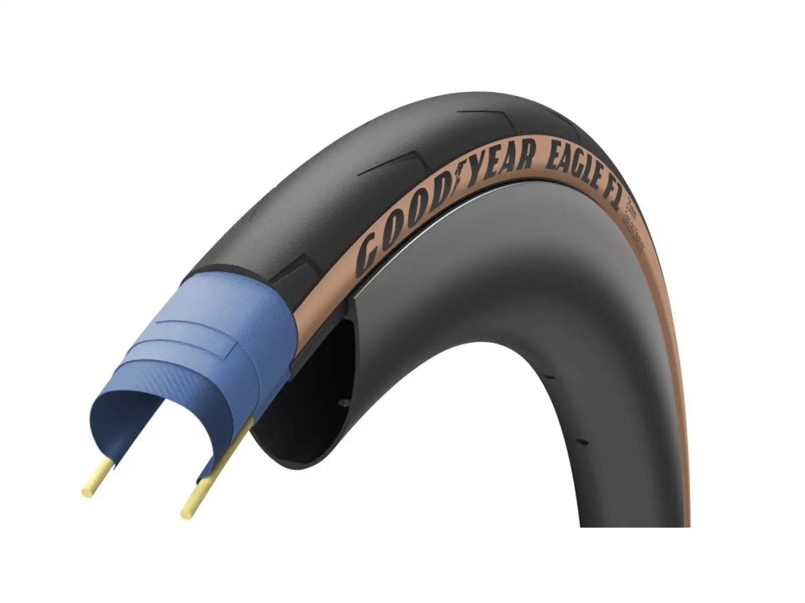Goodyear Eagle F1 Tubeless Complete opona kevlar Transparent