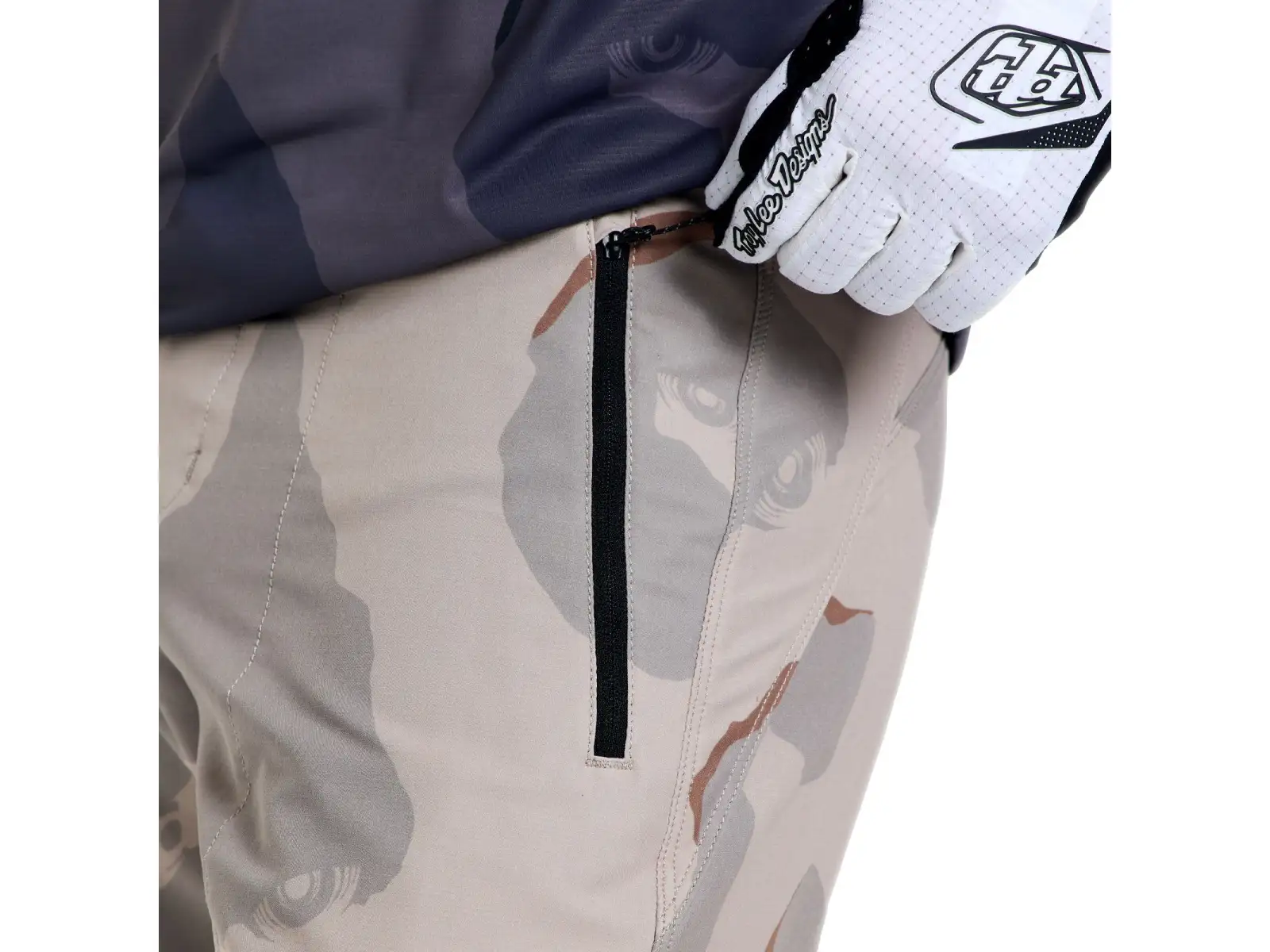 Troy Lee Designs Skyline Pro męskie spodnie Flow Camo Pumice