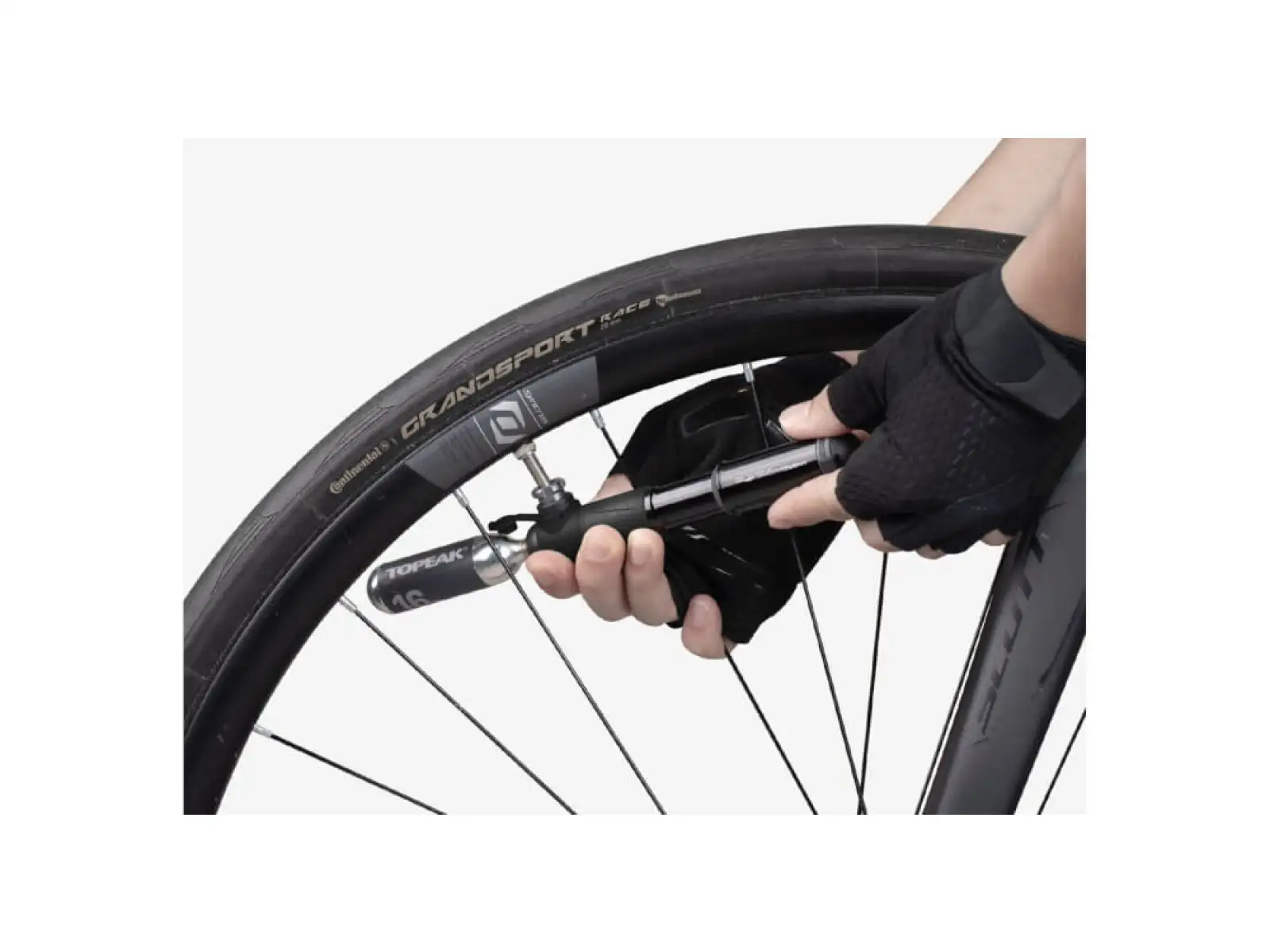 Topeak Hybrid Rocket HP mini pompka czarna