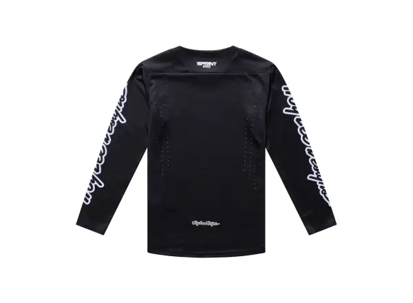 Troy Lee Designs Youth Sprint Pro dziecięca koszulka z długim rękawem Mono Black
