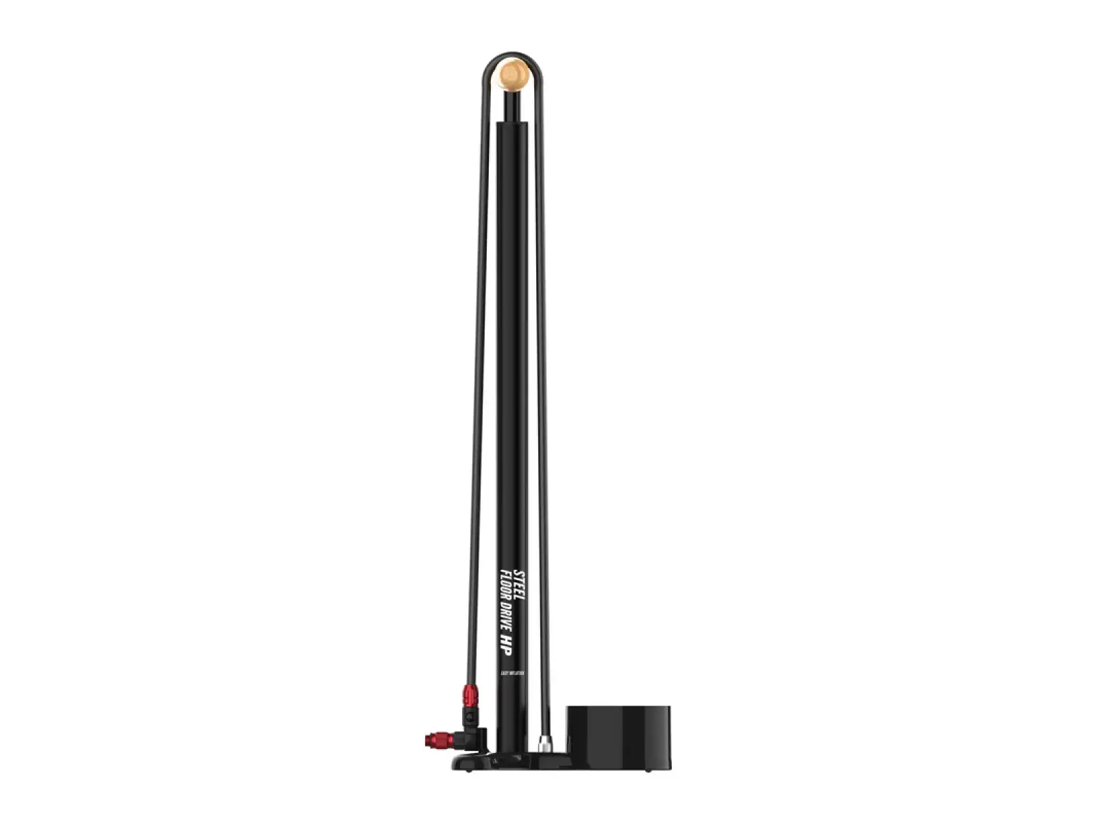 Lezyne Steel Floor Drive 3.5 Pompa Flat Black
