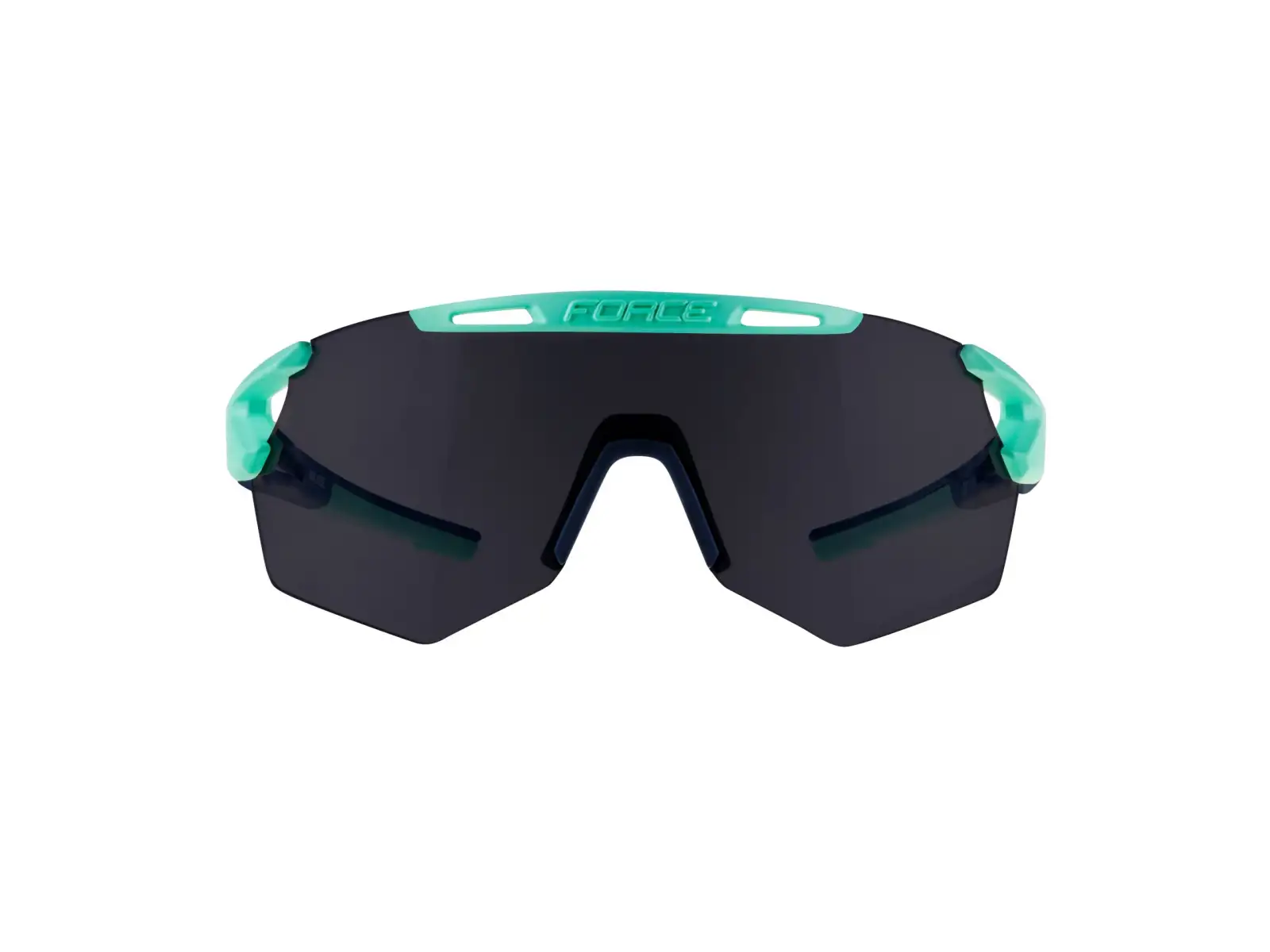 Force Arcade okulary rowerowe Mint-stormy Blue/czarne lustrzane szkła