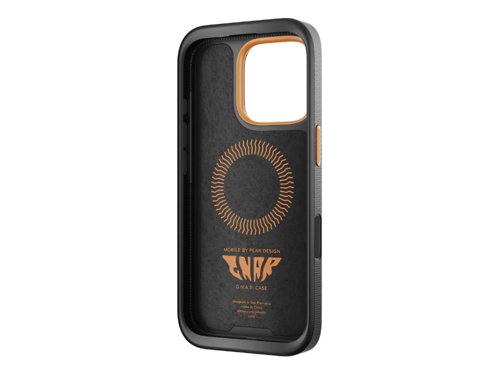 Peak Design G.N.A.R. Case dla iPhone 16 Pro Black