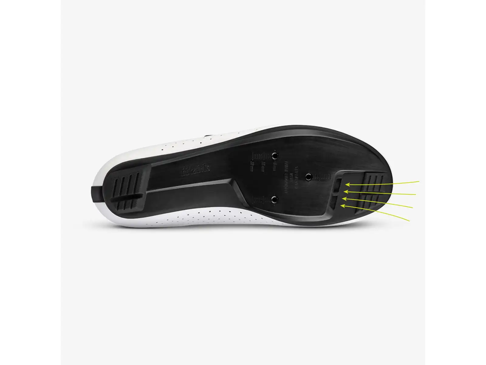 Fizik Vento Omna Wide szosowe buty kolarskie White/Black