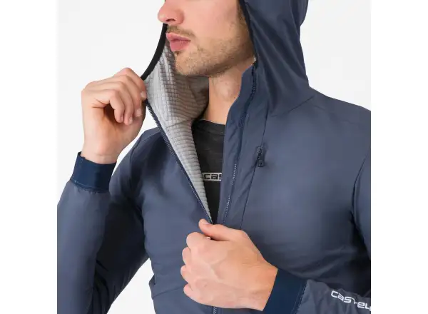 Castelli Fly Unltd Jacket męska kurtka Dark Steel Blue