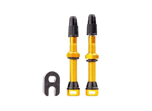 Tune Valve 44mm alu UST zawór 2 sztuki orange