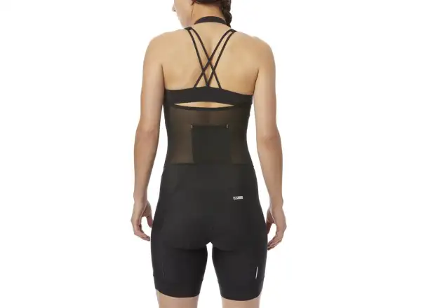 Giro Chrono Sport Halter Bib damskie spodenki z szelkami i wkładką Black