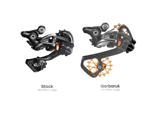 Garbaruk prowadnica przerzutki Shimano 11 spd. Blue