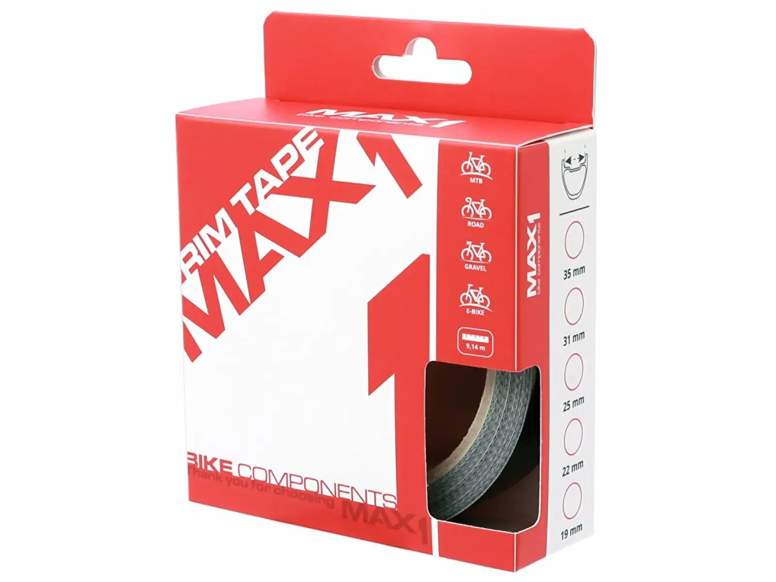 MAX1 Taśma bezdętkowa do obręczy 29'' (622-35)