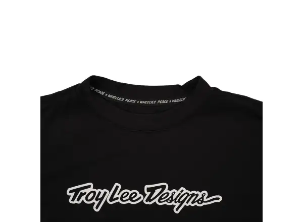 Troy Lee Designs Skyline Ride Tee dziecięca koszulka krótki rękaw Signature Black