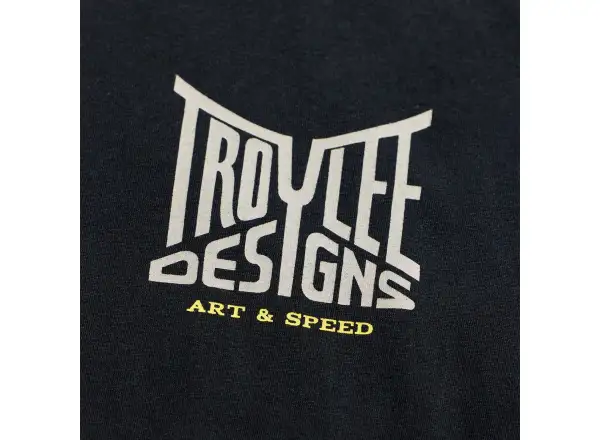Troy Lee Designs męska koszulka rowerowa długi rękaw Black