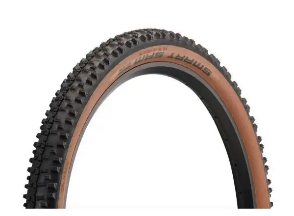 Schwalbe Smart Sam Performance Addix 29x2,35 MTB opona drut czarna/brązowa - z kola