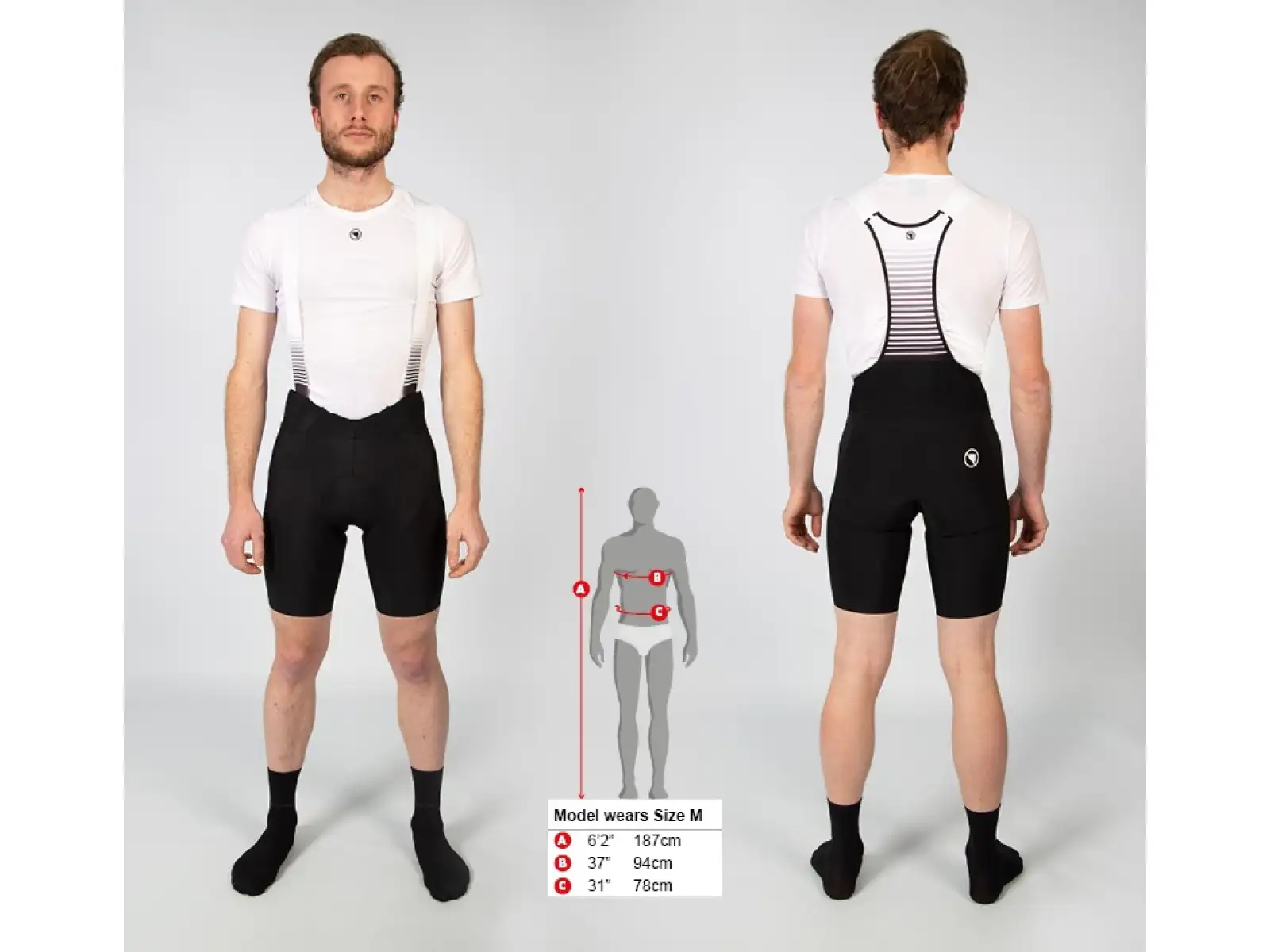 Endura Pro SL spodenki z szelkami i wkładką N5 black