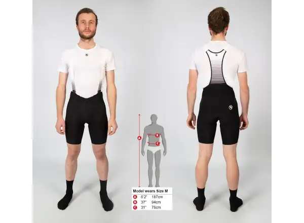 Endura Pro SL spodenki z szelkami i wkładką N5 black