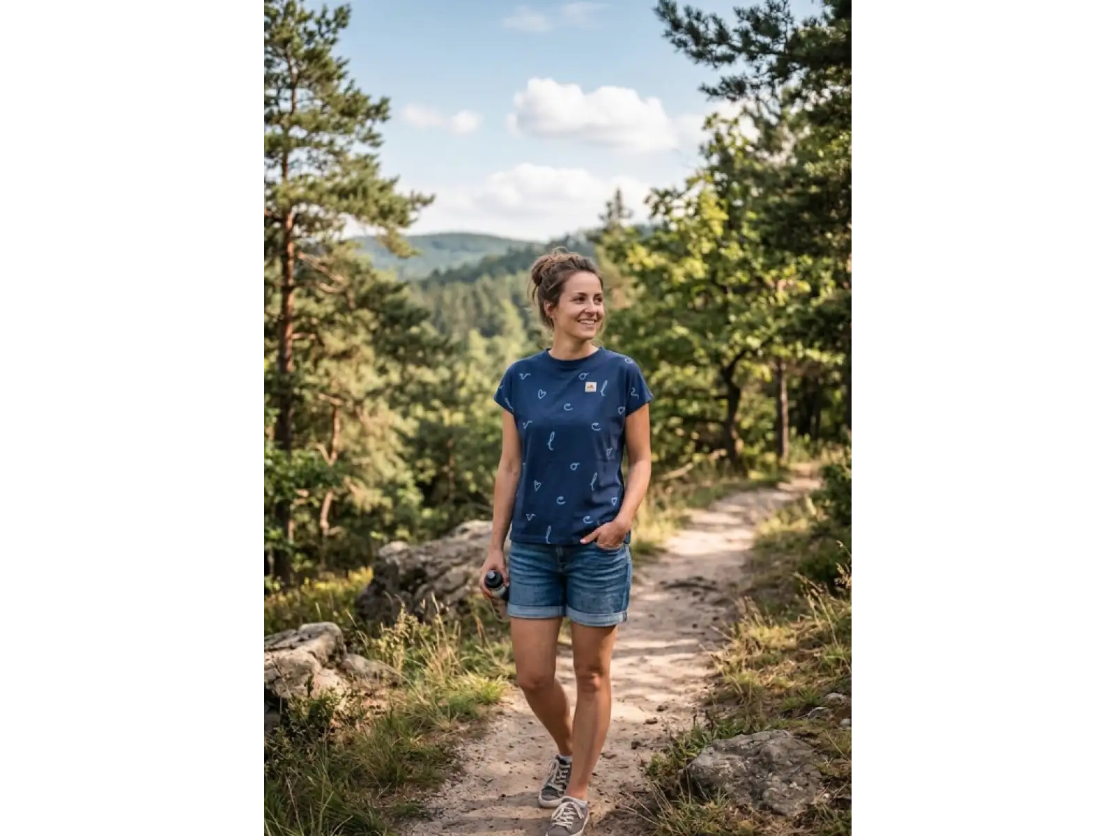 Maloja ViumsM. damska koszulka krotki rekaw Midnight Velolove