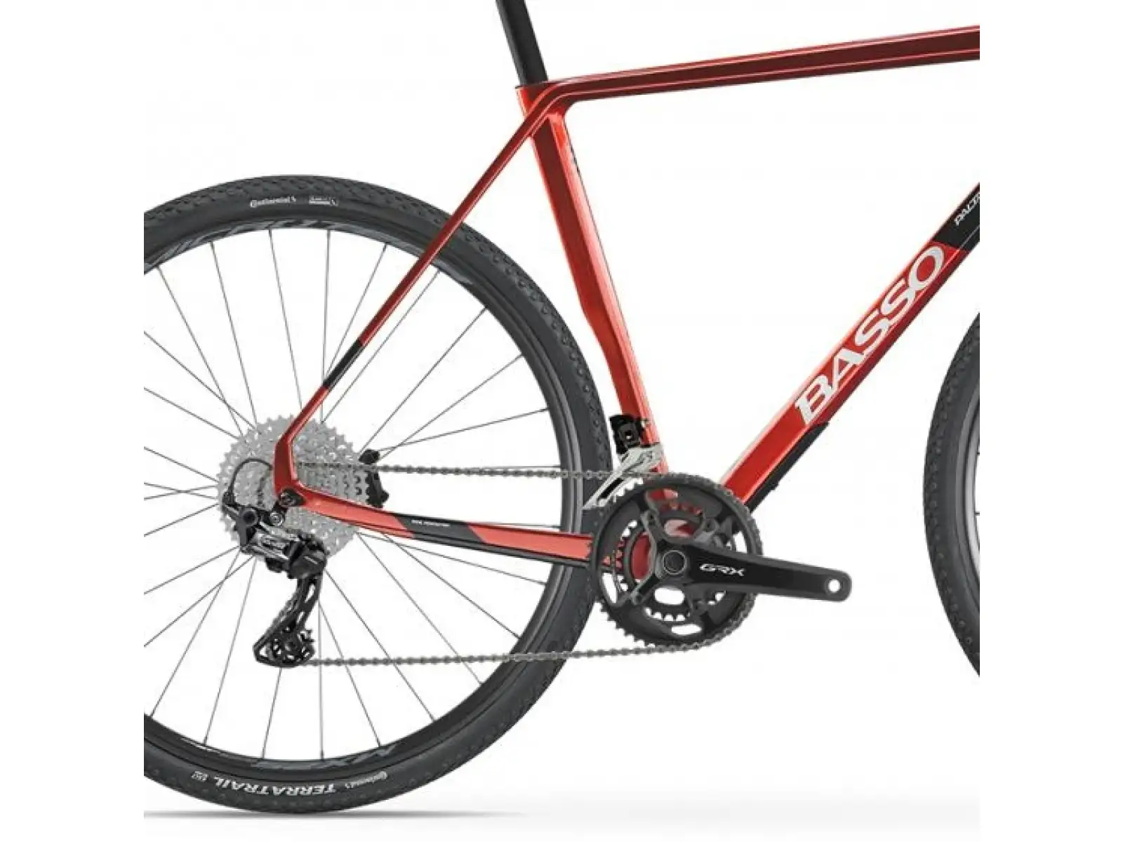 BASSO Palta GRX 800 2x11, Microtech MX25 rower gravel Candy red