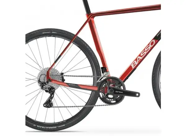 BASSO Palta GRX 800 2x11, Microtech MX25 rower gravel Candy red