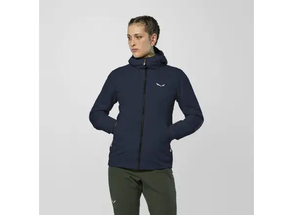 Salewa Pedroc Tirolwool® Air Hybrid damska kurtka Navy Blazer