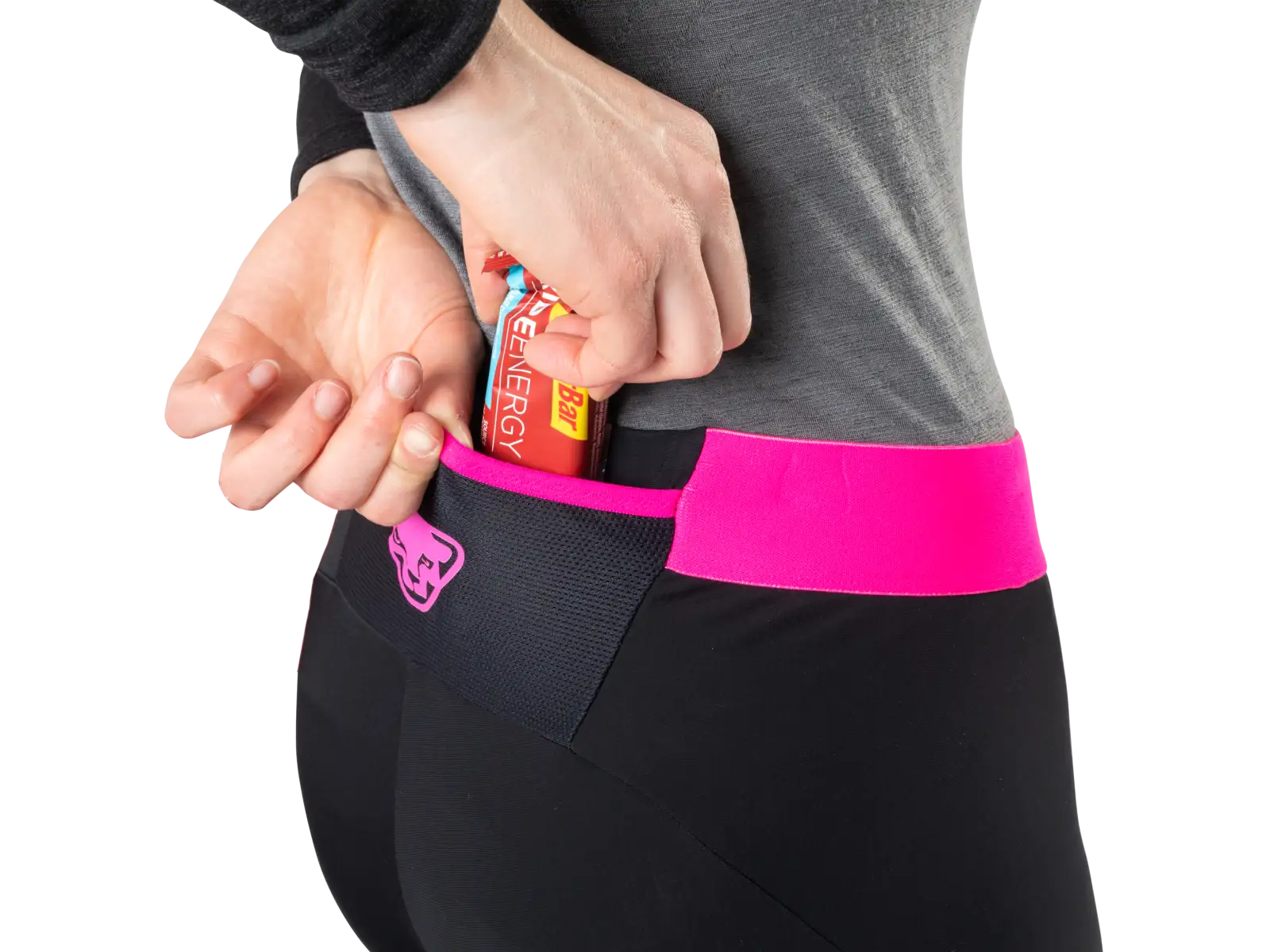 Dynafit Mezzalama Race2 skialpowe damskie spodnie black out pink