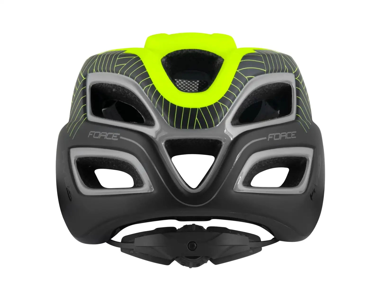 Force Aves MTB kask fluo/czarny matowy
