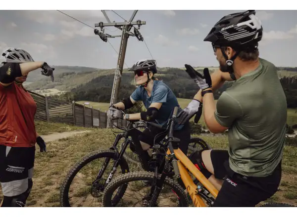 Force MTB Mount męski dres krótki rękaw Army