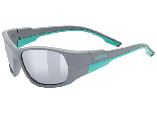 Uvex Sportstyle 514 Szary Mat/Lustrzany Srebrny