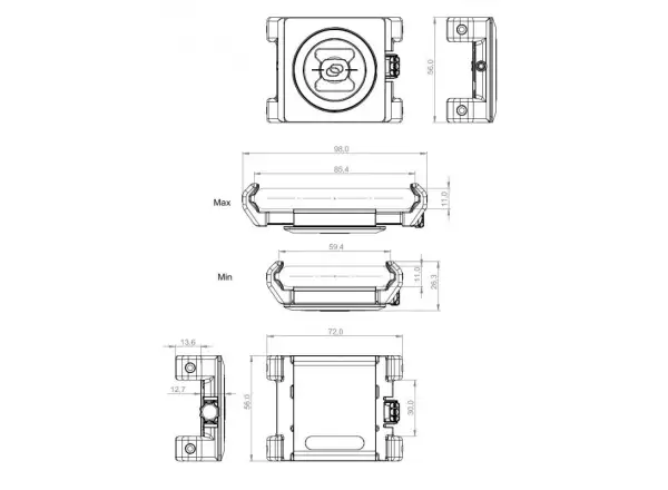 SP Connect Universal Phone Clamp SPC+ uchwyt do smartfona