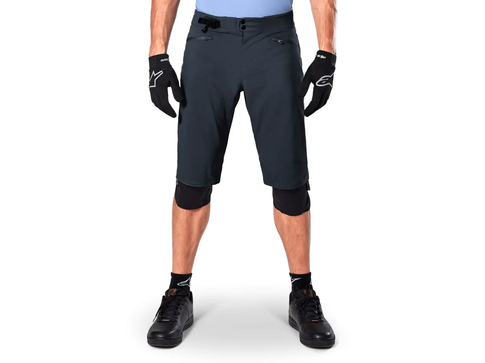 Alpinestars A-Dura męskie szorty z wkładką Black