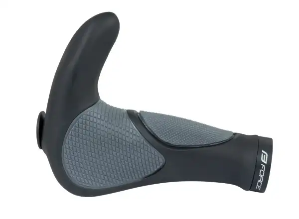 Force gripy żelowe z zintegrowanymi rogami 102mm czarna/szara
