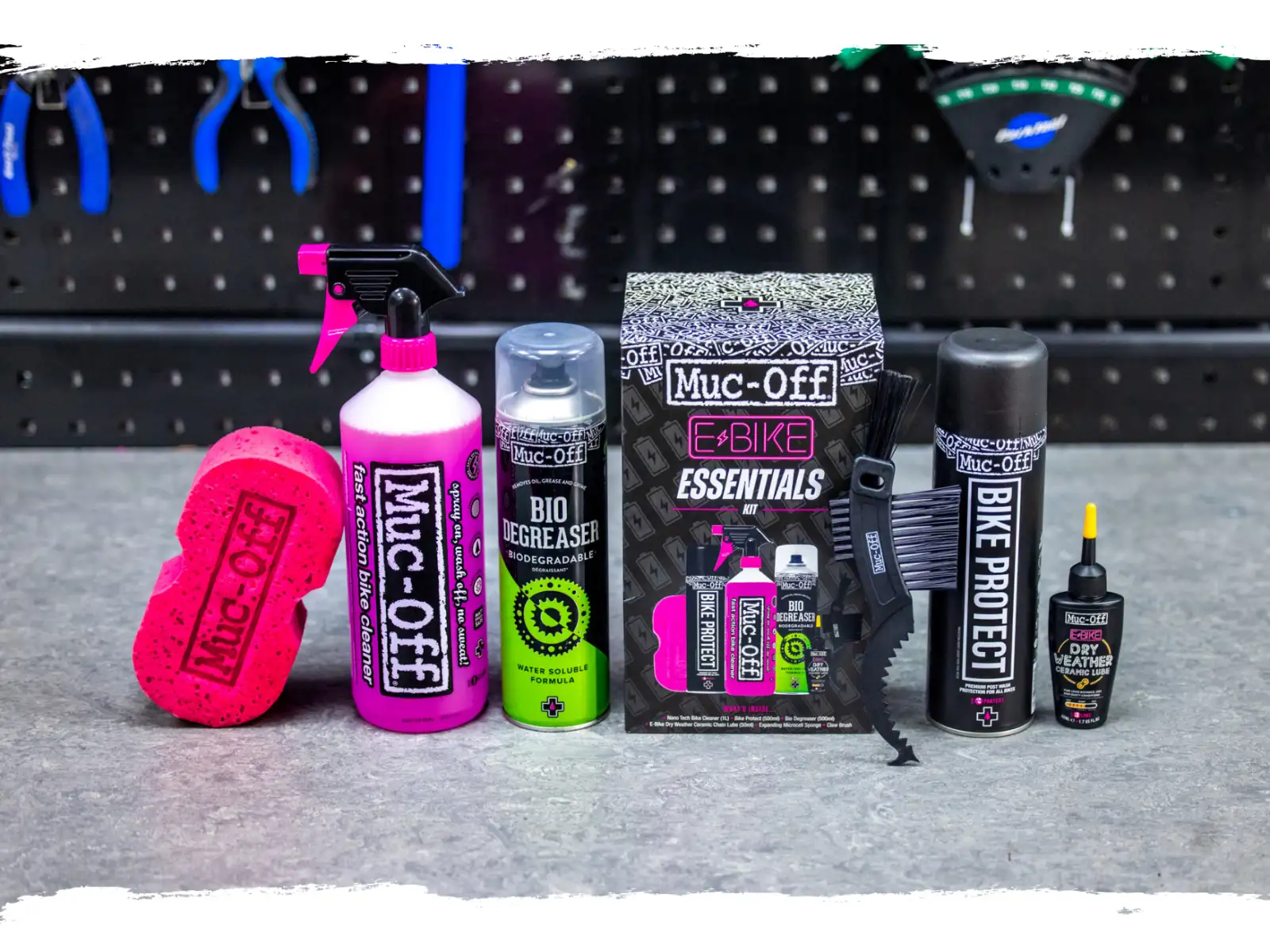 Muc-Off E-Bike Essentials Kit zestaw do mycia rowerów elektrycznych