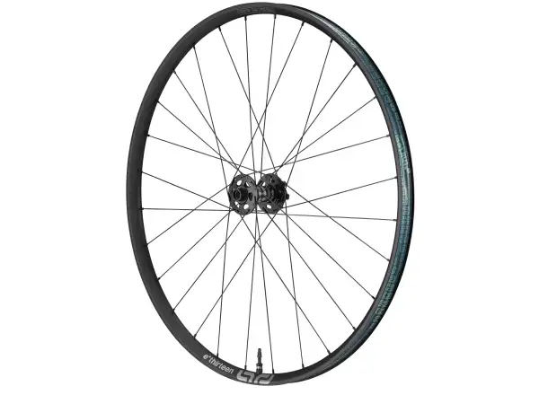 E-13 Optimus Race Alloy Boost 29" przednie szprychowane koło Black