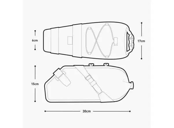 Evoc Seat Pack Ultra WP 4 torba podsiodłowa Black