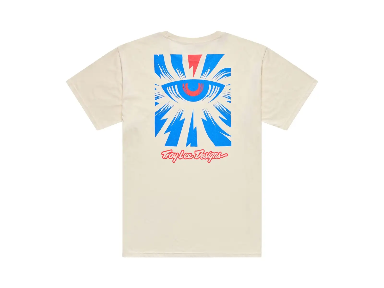Troy Lee Designs Cyborg męska koszulka krótki rękaw Vintage White